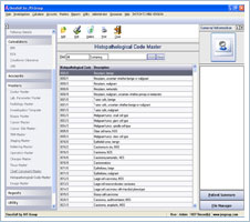 OncoSoft Histopathological Code Master List